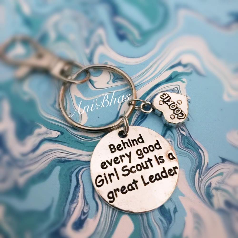 Girl Scout Leader Key Chain
